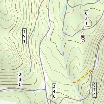 42121NW Page 101 Williamson River Topo Preview 2