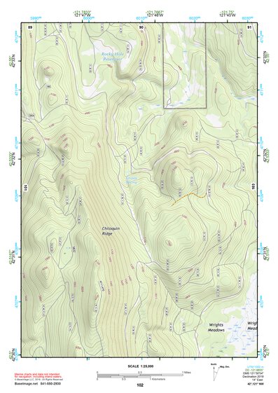 42121NW Page 102 Williamson River Topo Preview 1
