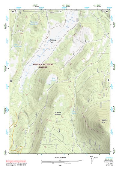 42121NW Page 104 Williamson River Topo Preview 1