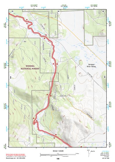 42121NW Page 106 Williamson River Topo Preview 1
