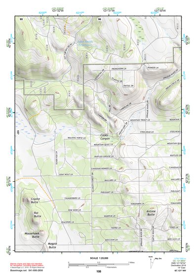 42121NW Page 108 Williamson River Topo Preview 1