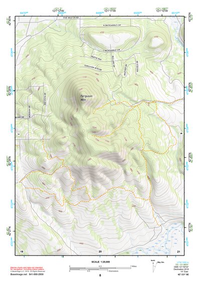 42121SE Page 8 Klamath Falls Topo Preview 1