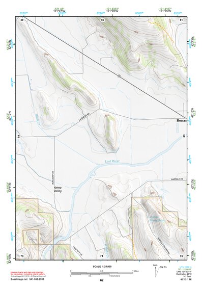 42121SE Page 62 Klamath Falls Topo Preview 1