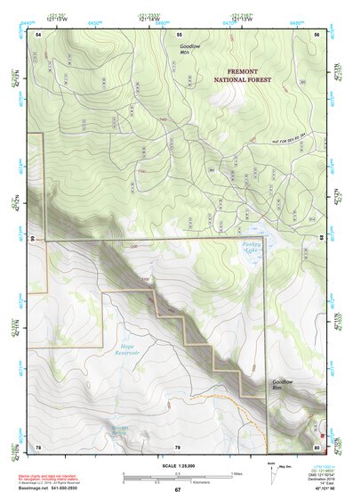 42121SE Page 67 Klamath Falls Topo Preview 1