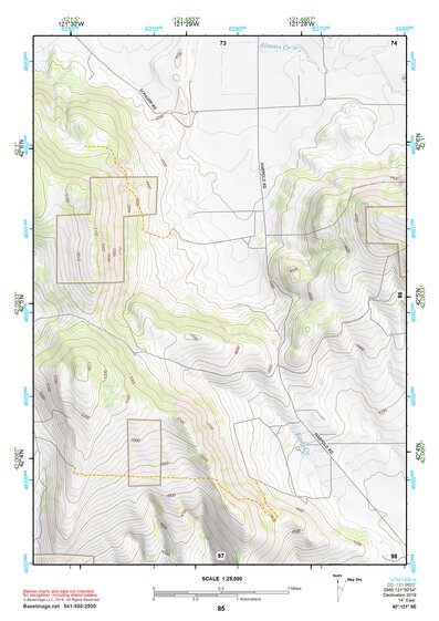 42121SE Page 85 Klamath Falls Topo Preview 1