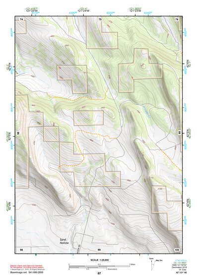 42121SE Page 87 Klamath Falls Topo Preview 1