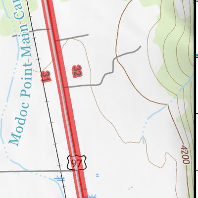 42121SW Page 3 Klamath Falls Topo Preview 3