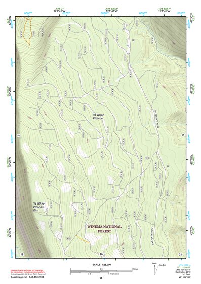 42121SW Page 8 Klamath Falls Topo Preview 1