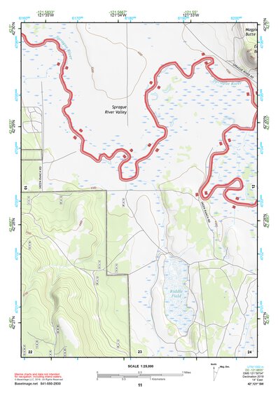 42121SW Page 11 Klamath Falls Topo Preview 1