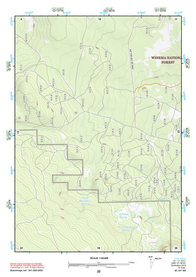 42121SW Page 22 Klamath Falls Topo Preview 1