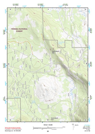 42121SW Page 23 Klamath Falls Topo Preview 1