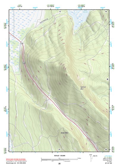 42121SW Page 25 Klamath Falls Topo Preview 1