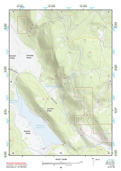 42121SW Page 31 Klamath Falls Topo Preview 1