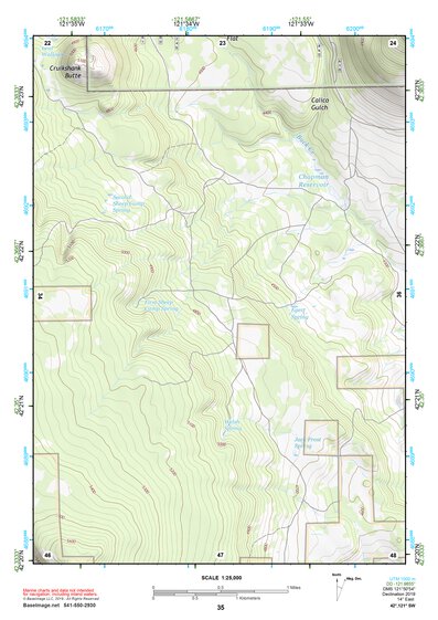 42121SW Page 35 Klamath Falls Topo Preview 1