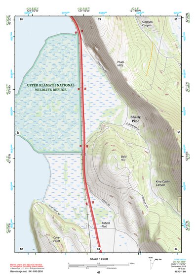 42121SW Page 41 Klamath Falls Topo Preview 1