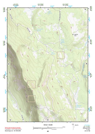 42121SW Page 43 Klamath Falls Topo Preview 1