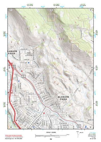 42121SW Page 54 Klamath Falls Topo Preview 1