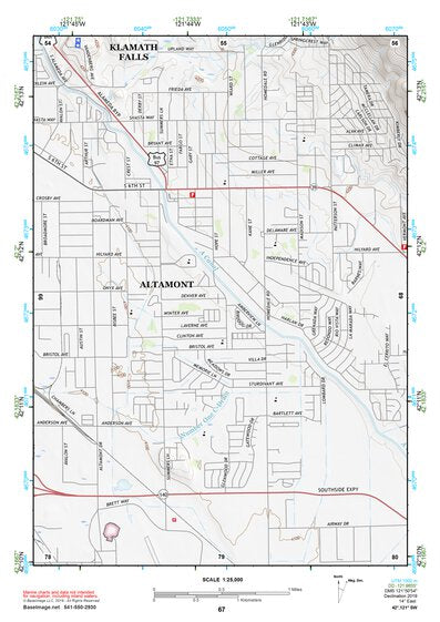 42121SW Page 67 Klamath Falls Topo Preview 1