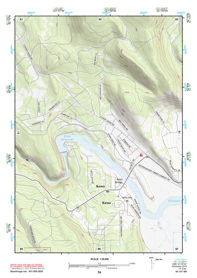 42121SW Page 74 Klamath Falls Topo Preview 1
