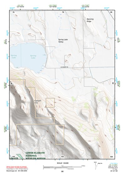 42121SW Page 91 Klamath Falls Topo Preview 1
