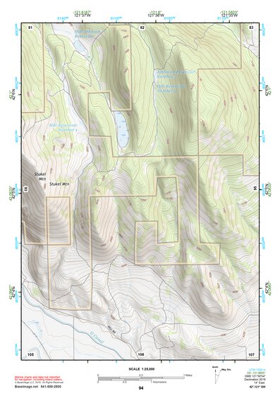 42121SW Page 94 Klamath Falls Topo Preview 1