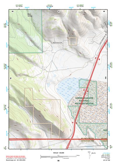 42121SW Page 99 Klamath Falls Topo Preview 1