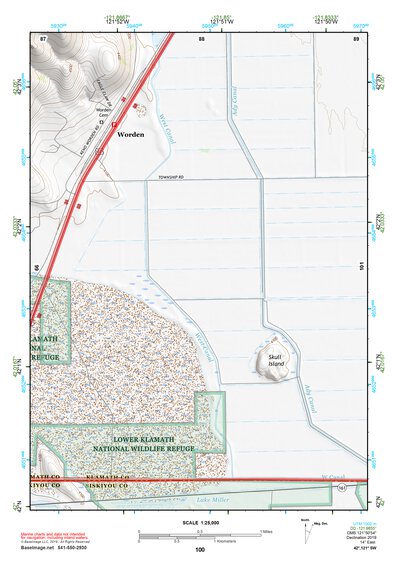 42121SW Page 100 Klamath Falls Topo Preview 1