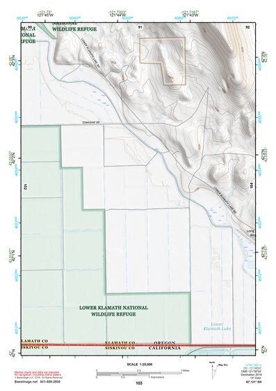 42121SW Page 103 Klamath Falls Topo Preview 1