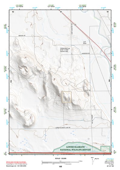 42121SW Page 105 Klamath Falls Topo Preview 1