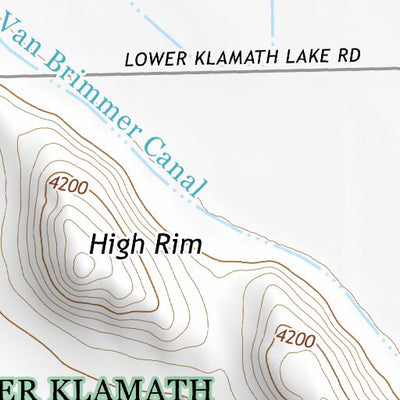 42121SW Page 106 Klamath Falls Topo Preview 3