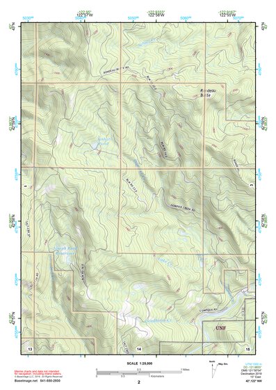 42122NW Page 2 Crater Lake Topo Preview 1