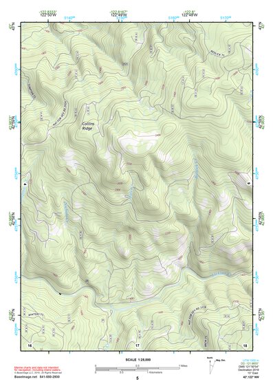 42122NW Page 5 Crater Lake Topo Preview 1