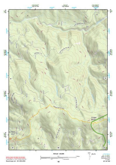 42122NW Page 10 Crater Lake Topo Preview 1
