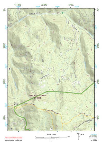 42122NW Page 11 Crater Lake Topo Preview 1