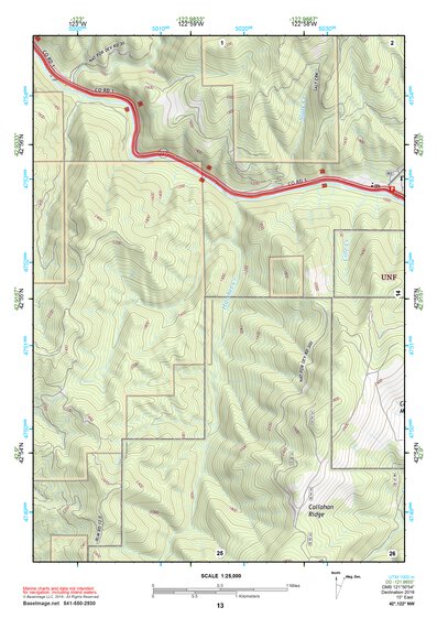 42122NW Page 13 Crater Lake Topo Preview 1