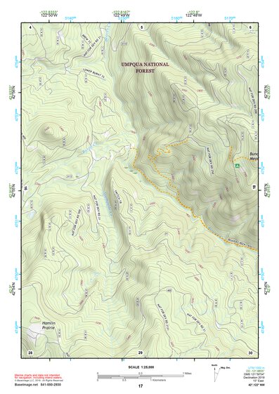 42122NW Page 17 Crater Lake Topo Preview 1