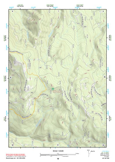 42122NW Page 19 Crater Lake Topo Preview 1