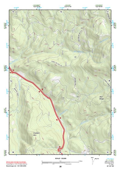42122NW Page 28 Crater Lake Topo Preview 1