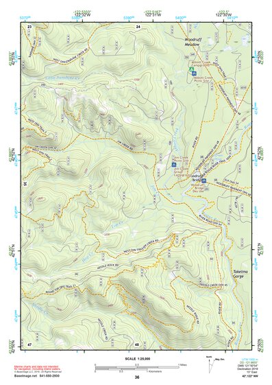 42122NW Page 36 Crater Lake Topo Preview 1