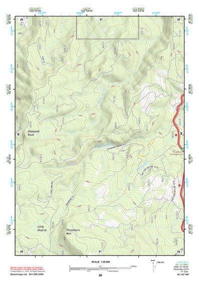 42122NW Page 39 Crater Lake Topo Preview 1