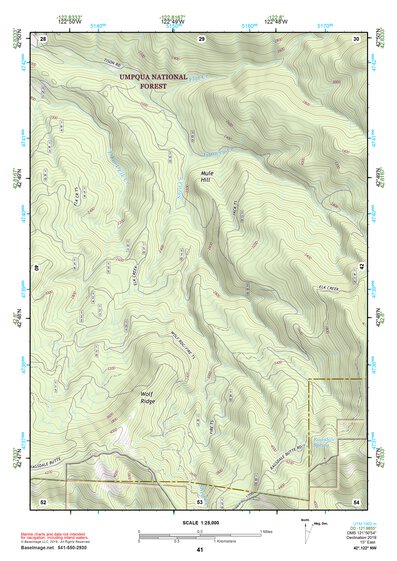 42122NW Page 41 Crater Lake Topo Preview 1