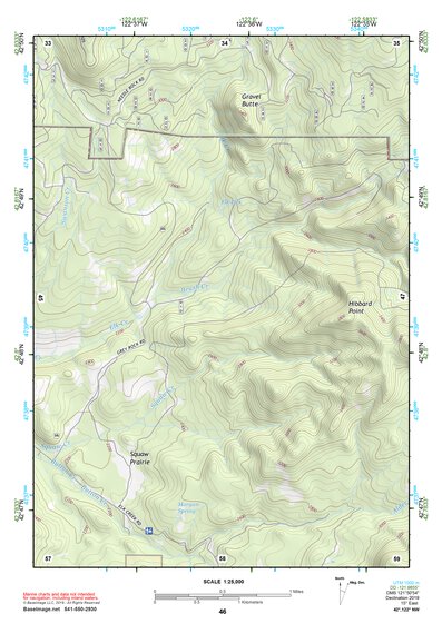 42122NW Page 46 Crater Lake Topo Preview 1