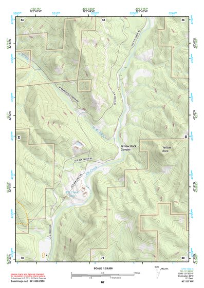 42122NW Page 67 Crater Lake Topo Preview 1