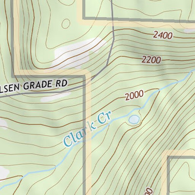 42122NW Page 81 Crater Lake Topo Preview 3