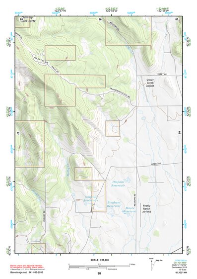 42122NW Page 98 Crater Lake Topo Preview 1