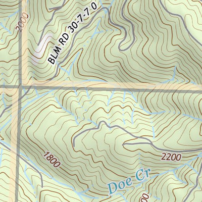 42123NE Page 1 Canyonville Topo Preview 3