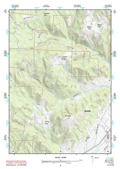 42123NE Page 3 Canyonville Topo Preview 1