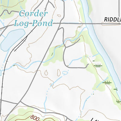 42123NE Page 4 Canyonville Topo Preview 2