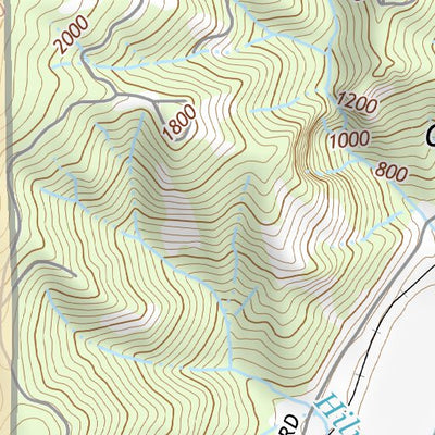 42123NE Page 4 Canyonville Topo Preview 3