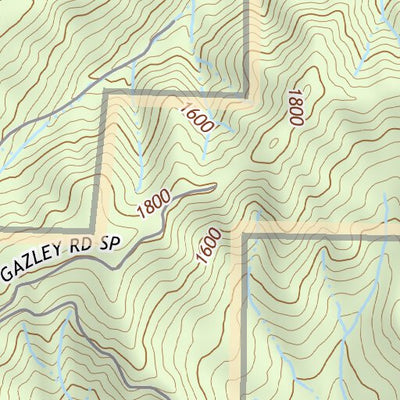 42123NE Page 6 Canyonville Topo Preview 2